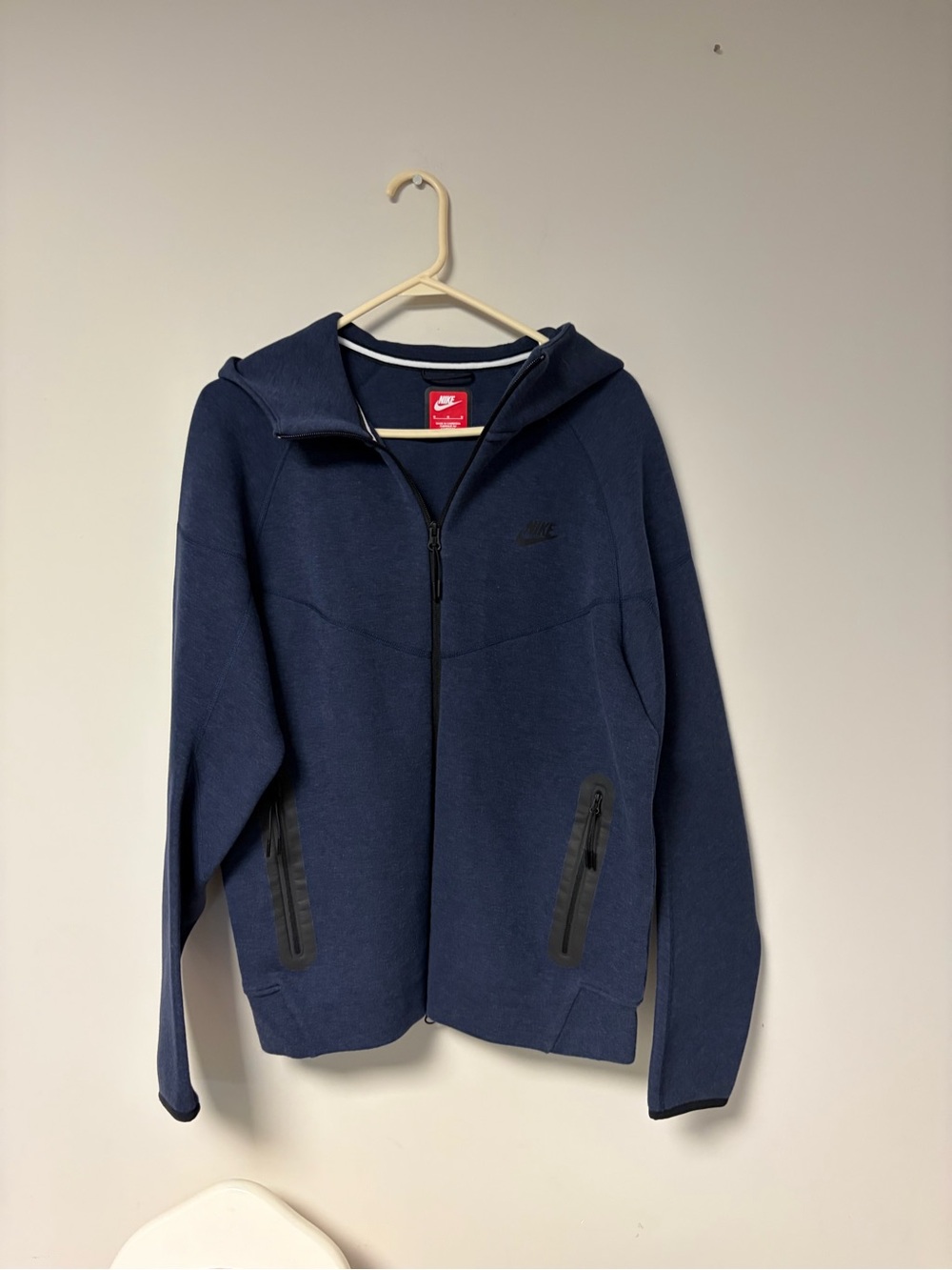 Nike Dark Blue Zip-Up Hooded Jacket